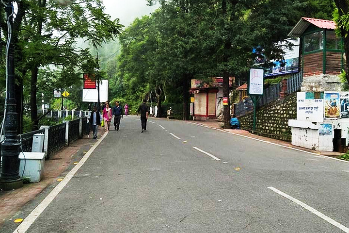 The Mall Road Mussoorie